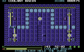 Critical Grid — Commodore 64 runtime screenshot 5