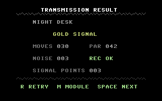 Dead Air — Commodore 64 runtime screenshot 8
