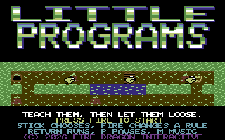 Little Programs — Commodore 64 runtime screenshot 1