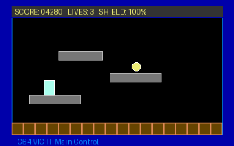Main Control — Commodore 64 runtime screenshot 1