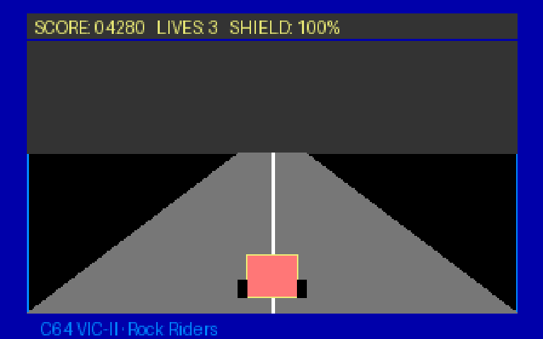 Rock Riders — Commodore 64 runtime screenshot 2