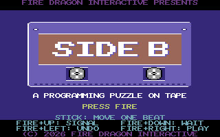 Side B — Commodore 64 runtime screenshot 1