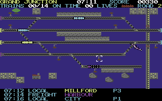Signal Box — Commodore 64 runtime screenshot 4