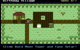 Super Sean 007: Legend of the Seven Gems — Commodore 64 runtime screenshot 2